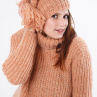 Rezavý svetr s  čepicí   890001
