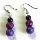 Luxusní fialové perly