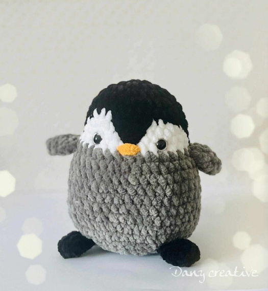 Háčkovaný tučňák