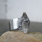Amulet ledový krystal...(Křišťál surový)