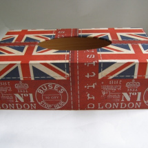 Krabice na kapesníky - British