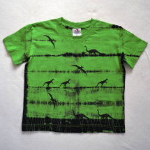 Zeleno-černé dětské tričko s dinosaury (v. 110-116) 11632233