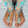 barefoot sandálky - bosonožky "HVĚZDY A KONÍCI"