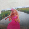Barbie houslistka – taška
