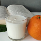 Sójová svíčka 230ml - pomeranč