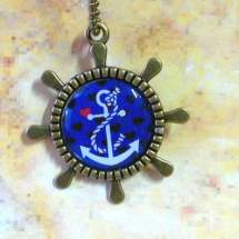 Námořnický náhrdelník - kormidlo II.