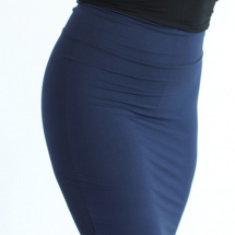 Pouzdrová sukně - modrá