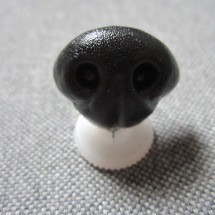 Bezpečnostní nos, černá barva, 25mm / G / 