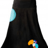 Dlouhá fleecová sukně s tukanem