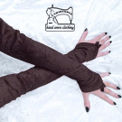 Plesové dlouhé společenské rukavice 0995