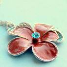 Květina - náhrdelník