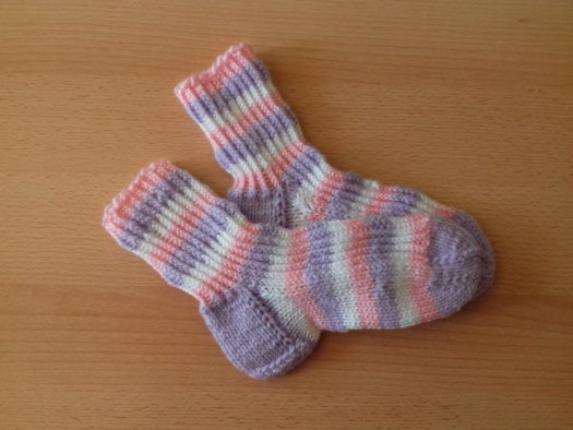 Dětské pletené ponožky