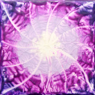 Mandala kachle fialová 1