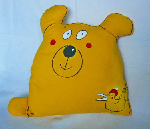 Medvídek - polštářek do dětského pokoje