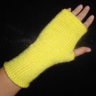 Návleky na ruce žluté (18-20 cm)