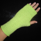 Návleky na ruce žlutozelené (18-20 cm)