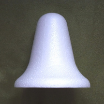 Polystyrenový zvonek 9 cm