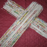 600 kusů dlouhých ruliček na pletení