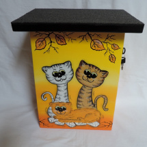 Poštovní schránka-mouraté kočičky