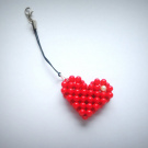 Valentýnské 3D srdce - přívěšek
