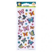 Samolepky 10x23cm - Motýlci a květiny (CPT 6561090)
      