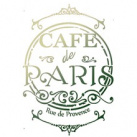 Plastová šablona Stamperia A4 Café de Paris (KSG319)
      