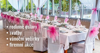 plánujete svatbu či firemní večírek? — Hotel Rudolf v Havířově