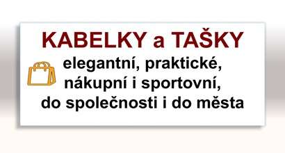 Kabelky a tašky, ušité s pečlivostí a citem pro detail