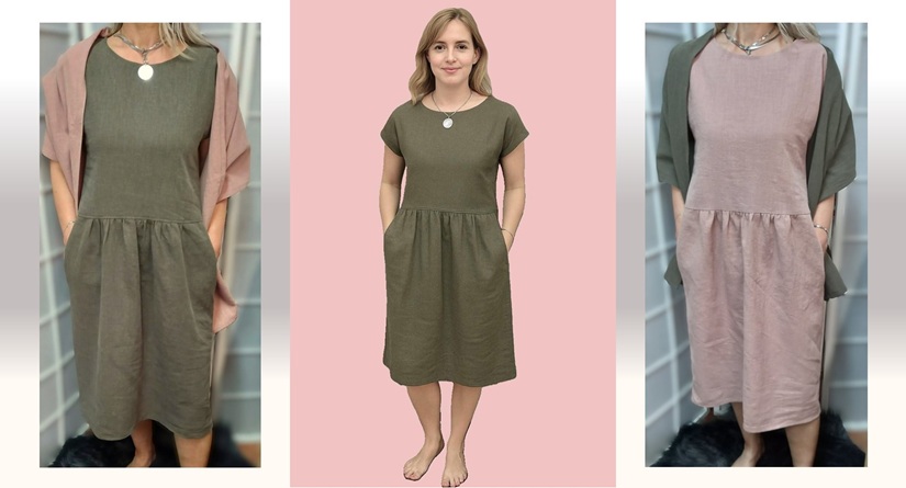 Lněná elegance - Stylová jednoduchost v přírodních tónech