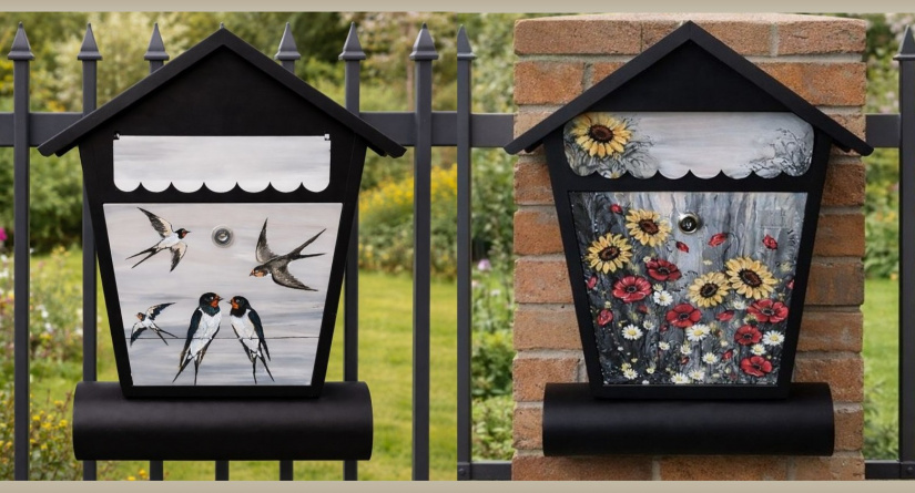 Originální schránky, které dodají domu jedinečný vzhled