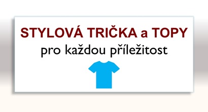 Originální trička a topy za tu nejlepší cenu