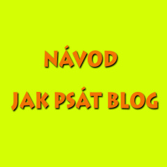 NÁVOD JAK PSÁT BLOG