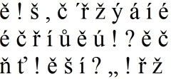 Důležité háčky a čárky