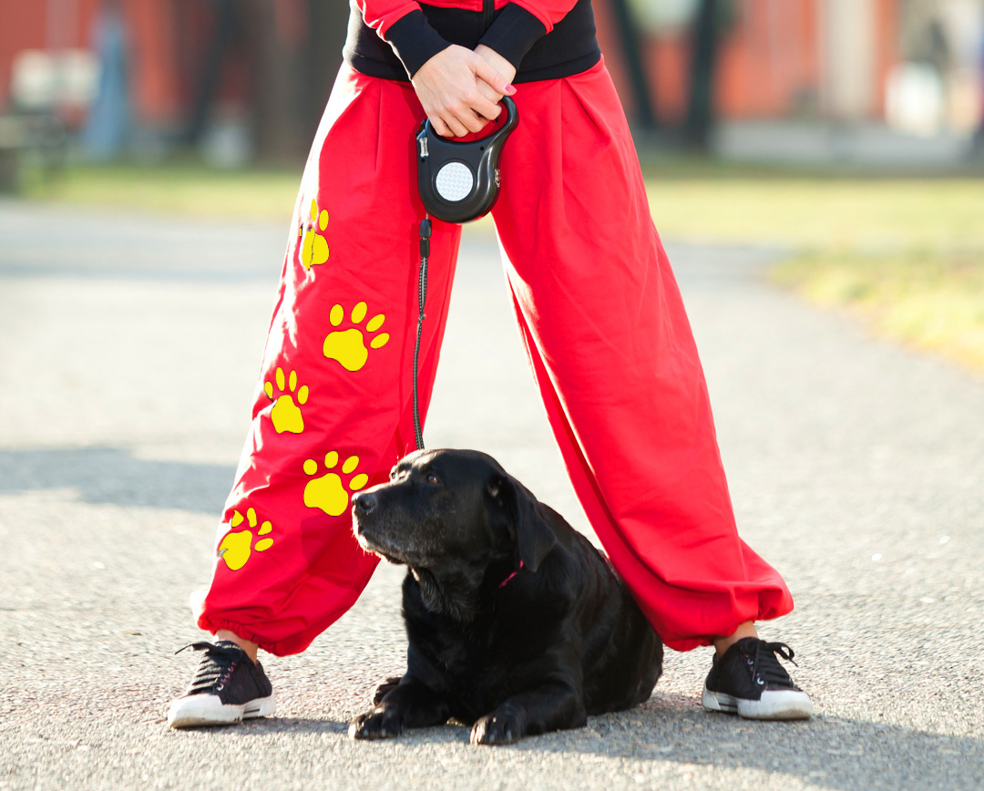 Červené Tepláky - SLEVA 30%!