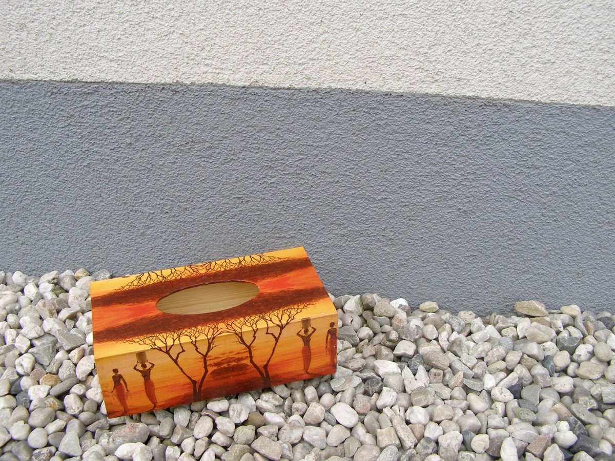 Krabice na kapesníky - Amazonky