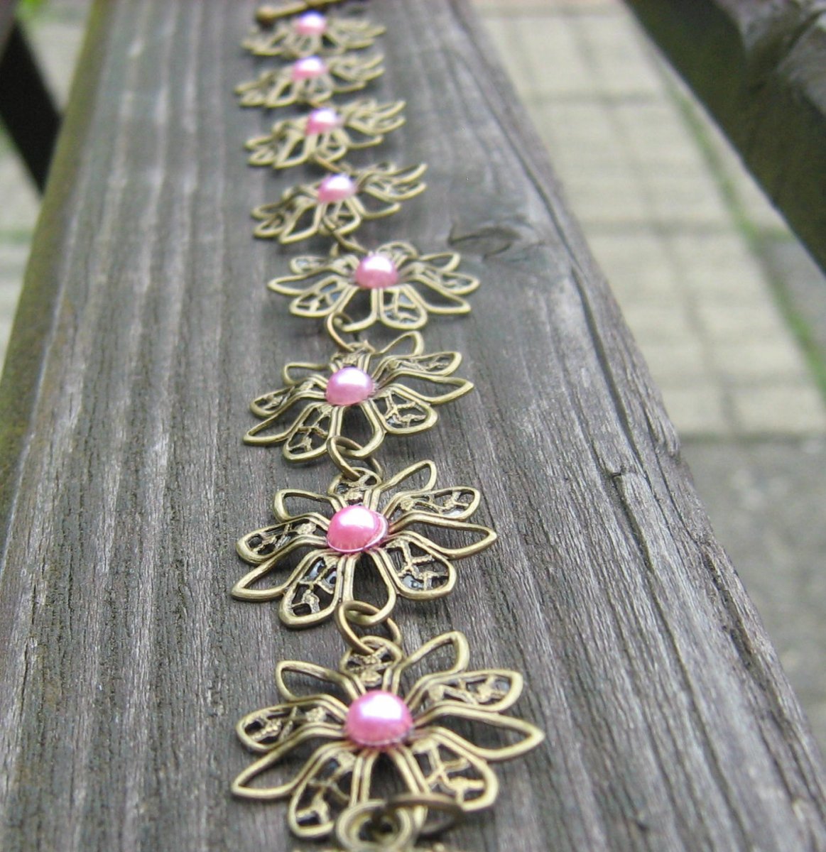 Filigránový náramek