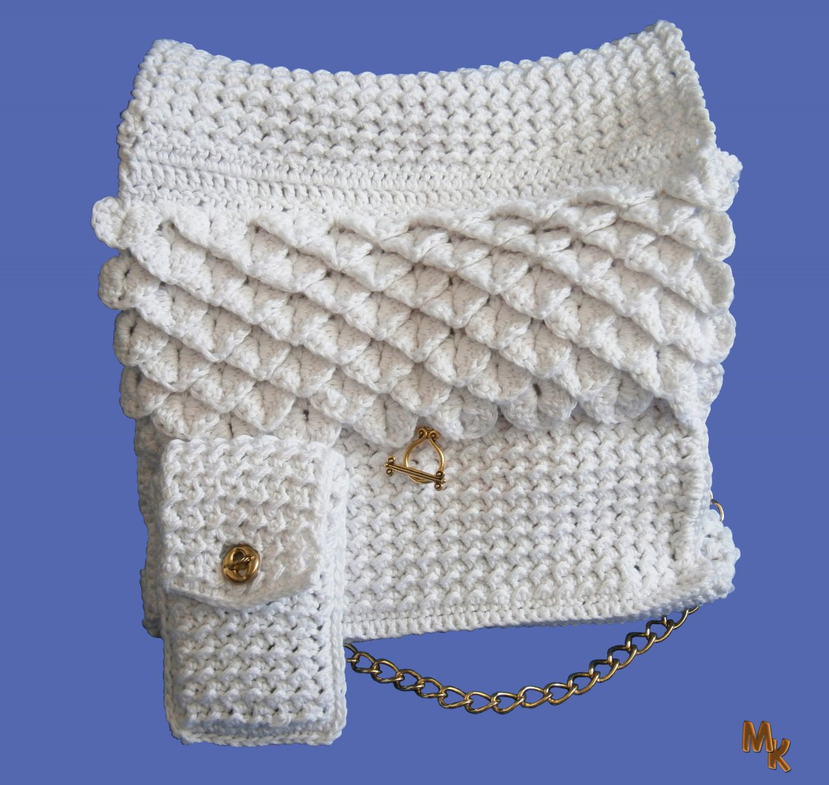 Kabelka - krokodýli vzor