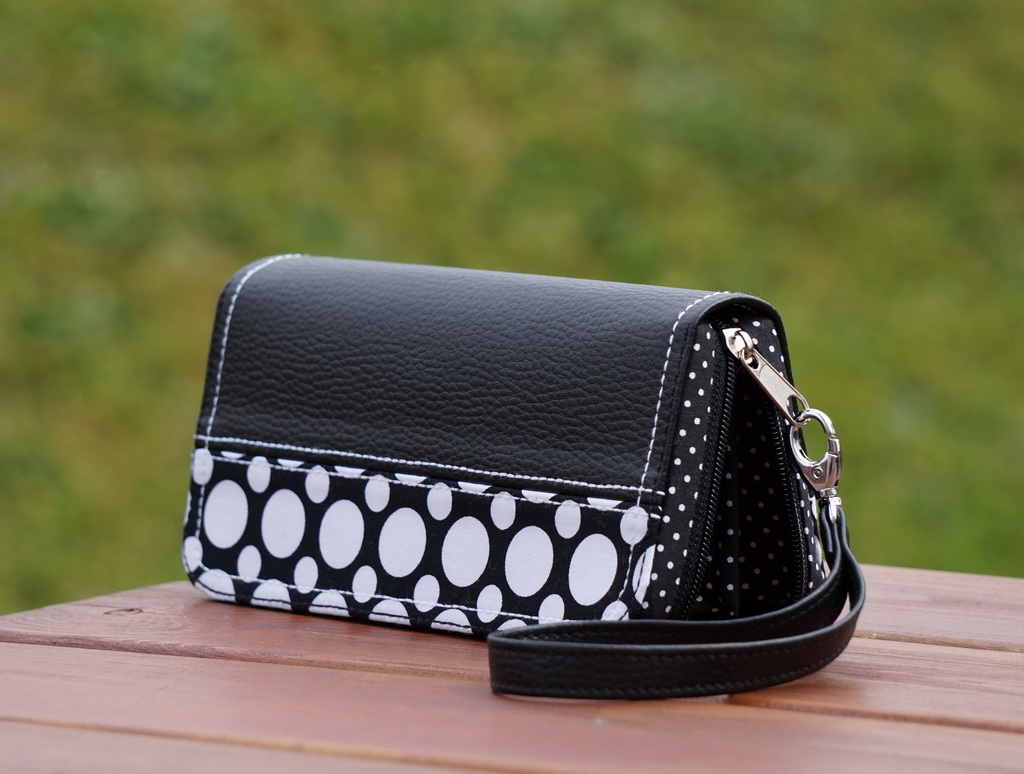 Peněženka na zip 20x10cm, 18 karet + kapsička, REZERVACE