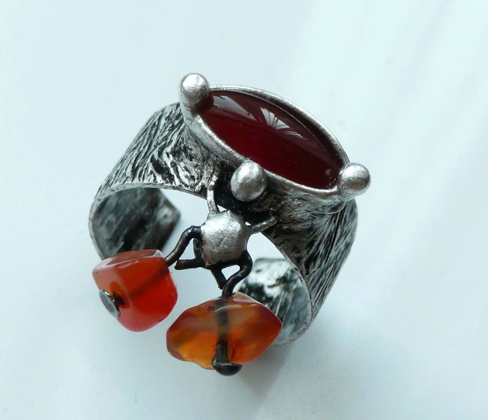 Pomocník v nesnázích.. /prsten- amulet/ - REZERVACE- (p. Věrka)