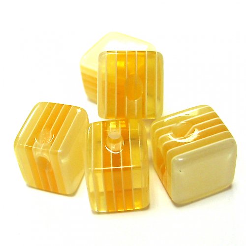 Akrylové kostky - 3 ks