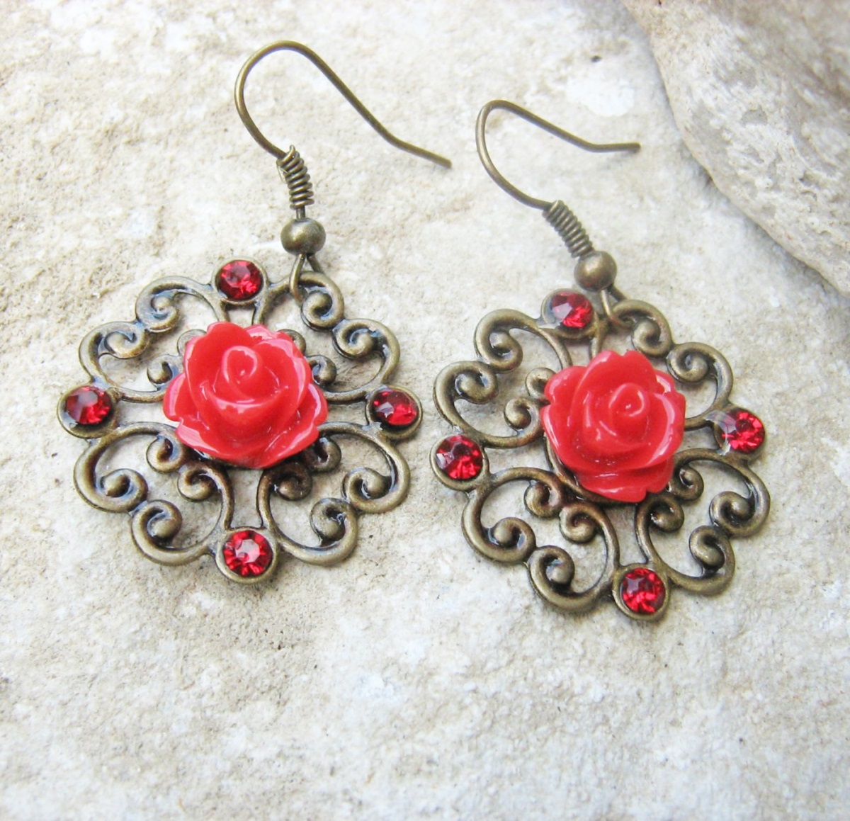 Červené růžičky