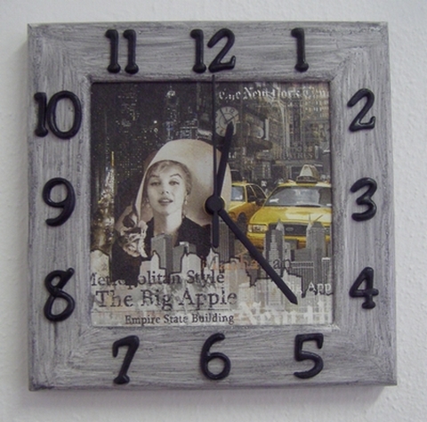 Závěsné hodiny - New York