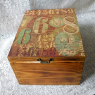 Originální krabice vysoká vintage 