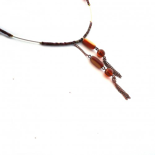 Medový náhrdelník