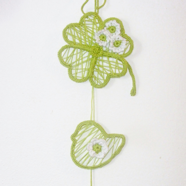 Jarní dekorační závěs