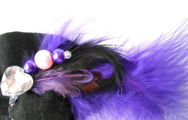 Brož klobouk No. 7 Violet