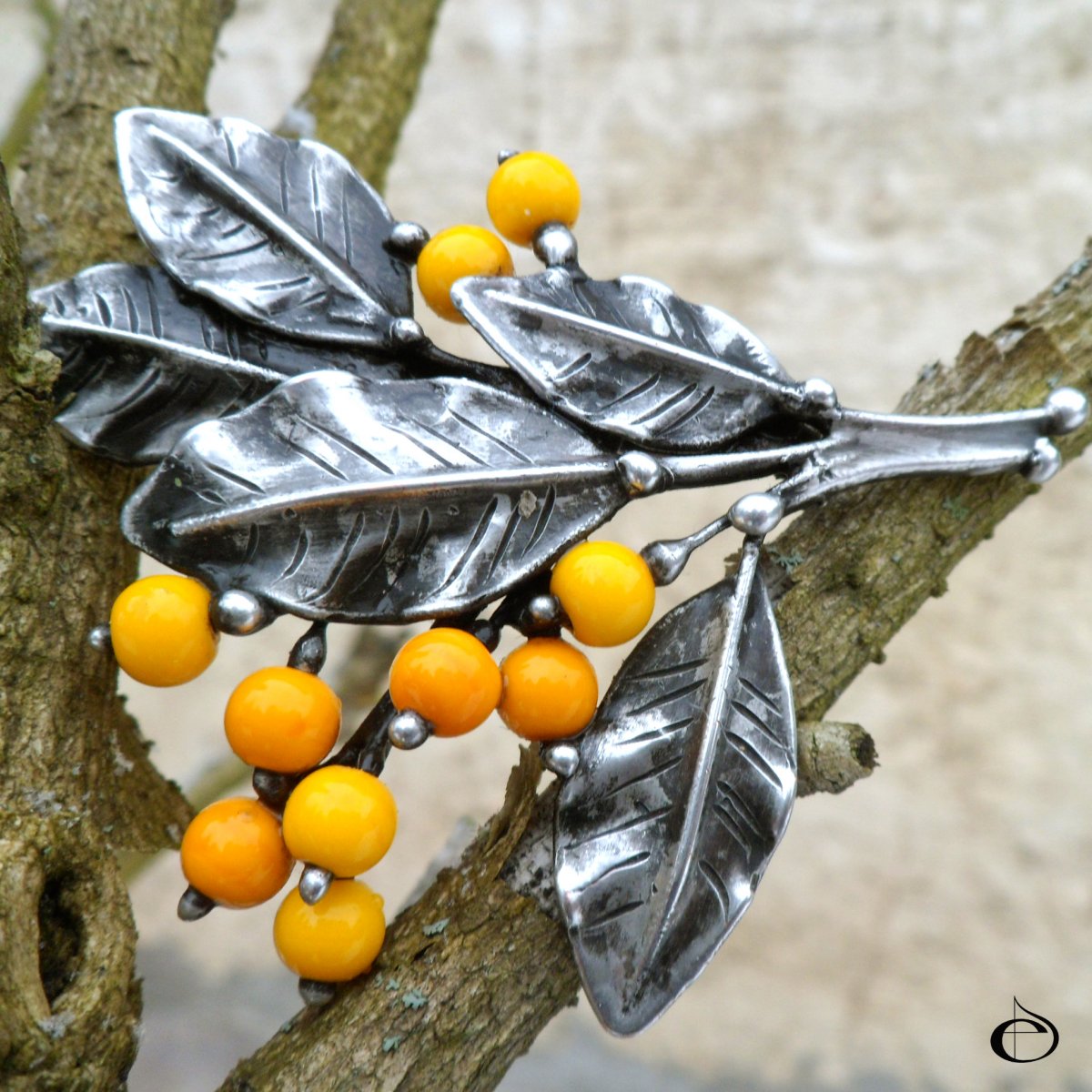 Hlohyně šarlatová - Solei d´Or - brož