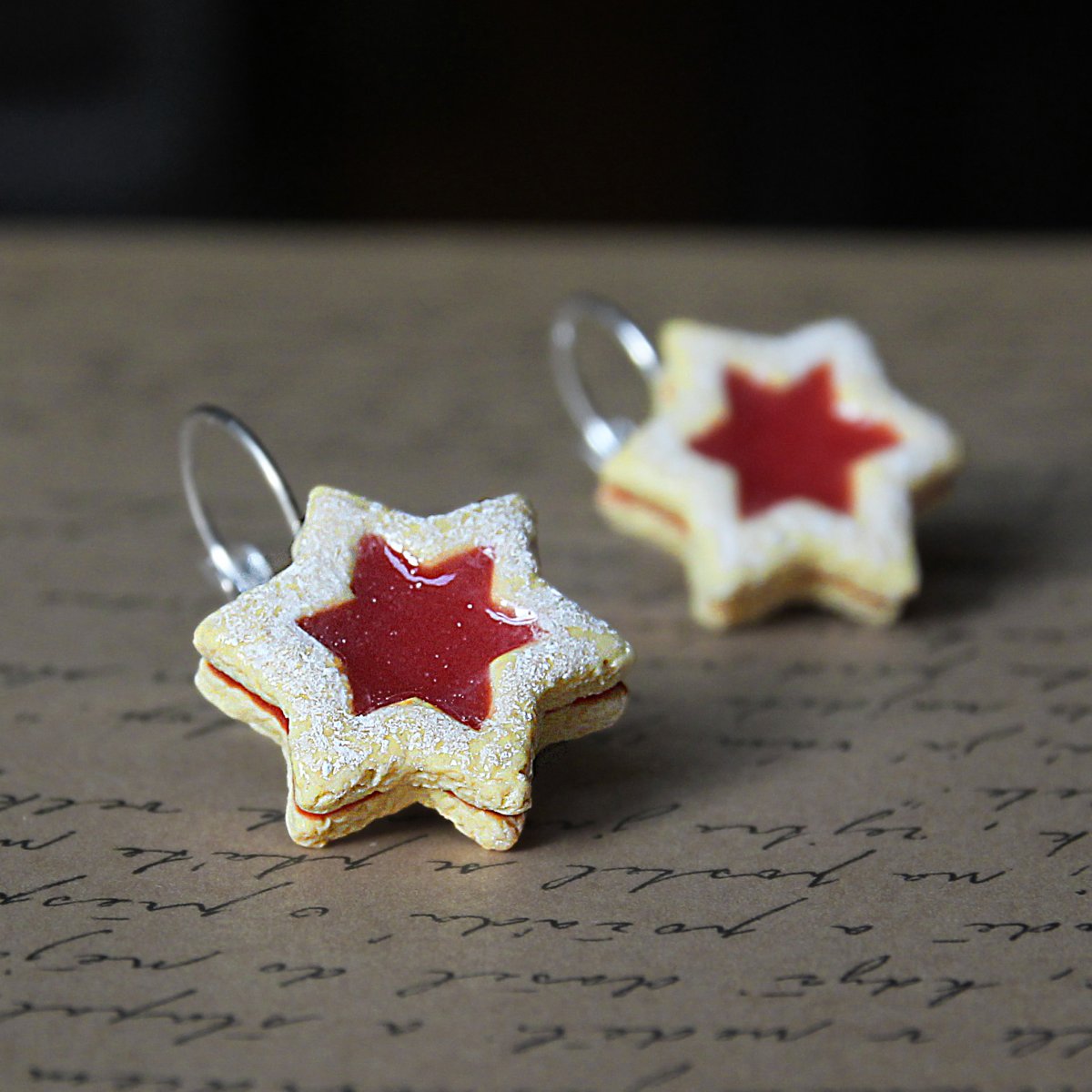 Linecké hvězdičky zavírací háčky