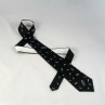 Hedvábná kravata (nejen) pro právníky - černá 889083