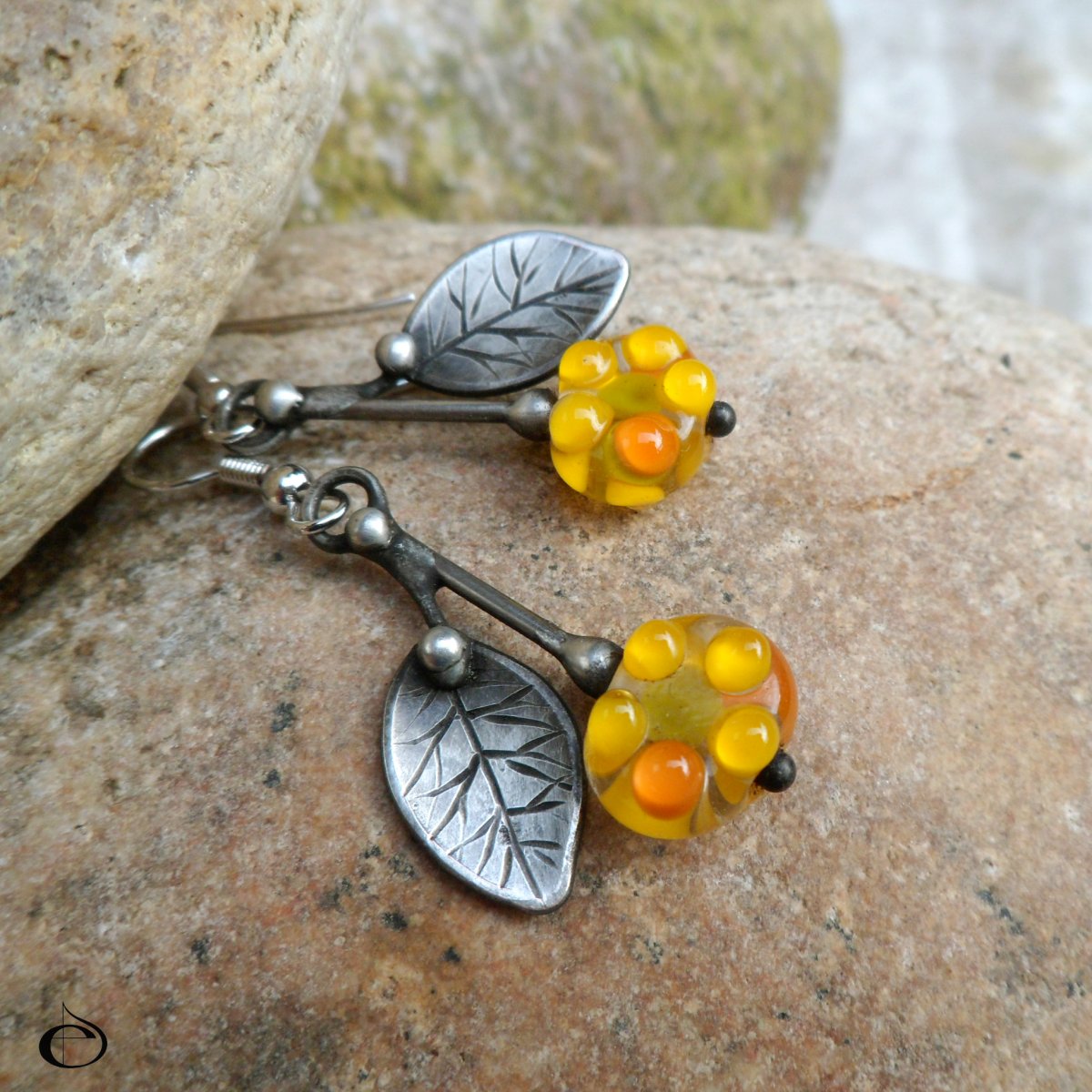 Jarní kvítí - náušnice